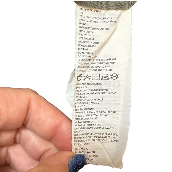 prAna Marina One-Piece Swimsuit - UPF 50+ D Cup EUC - Picture 7 of 8